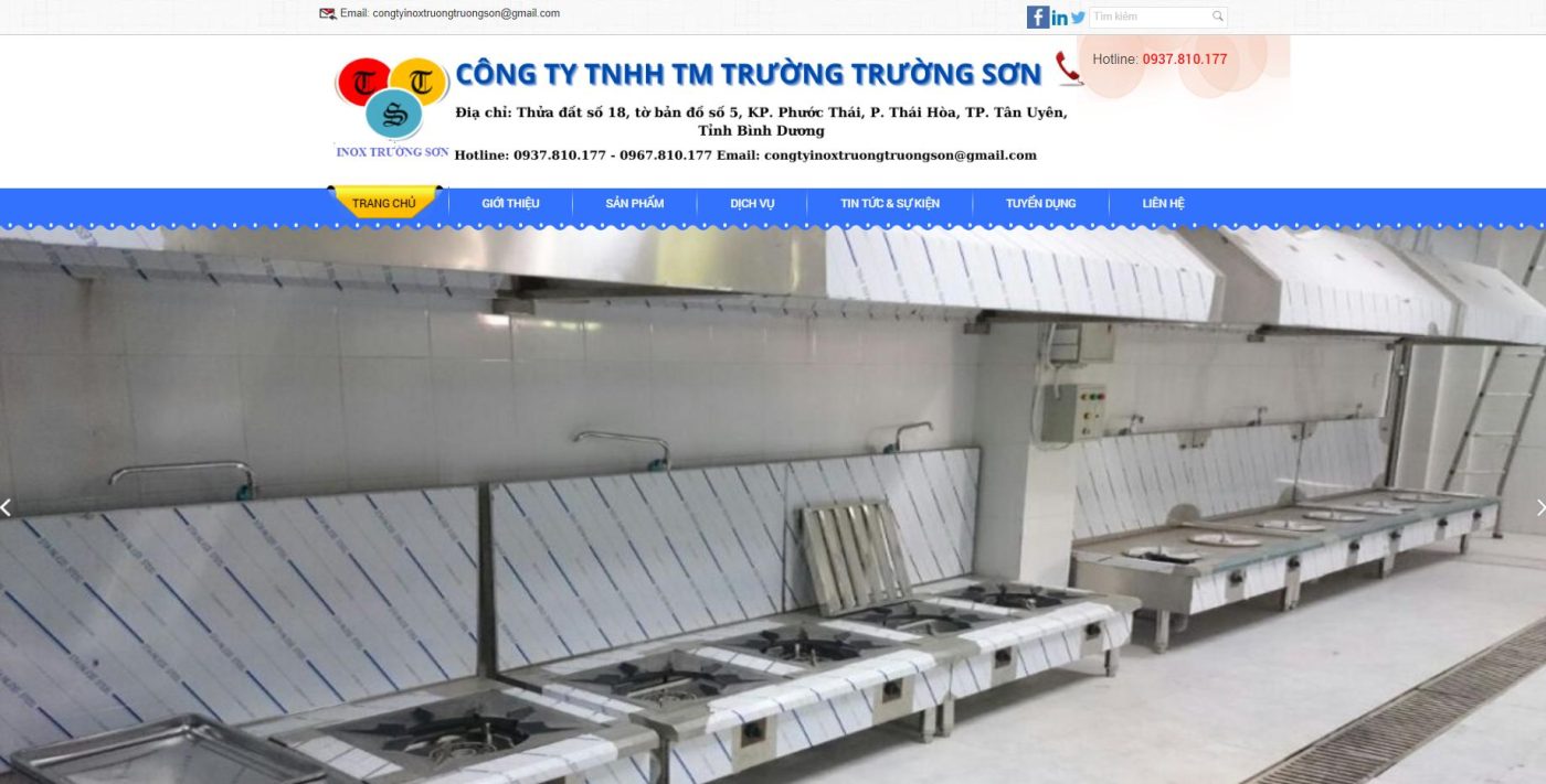 Gia công inox Trường Sơn