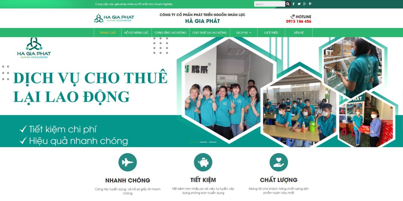 Công ty Cổ phần phát triển Nguồn nhân lực Hà Gia Phát