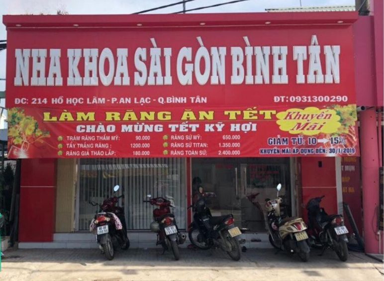 Nha khoa Sài Gòn Bình Tân