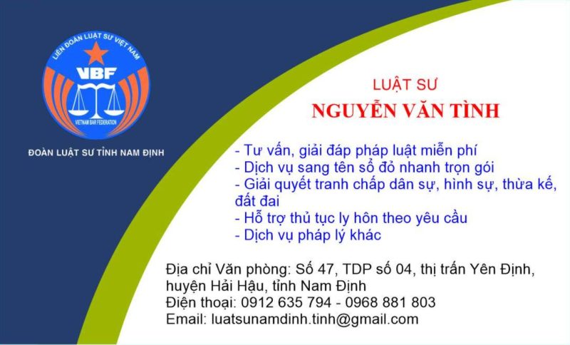 Văn phòng Luật sư Nguyễn Tình