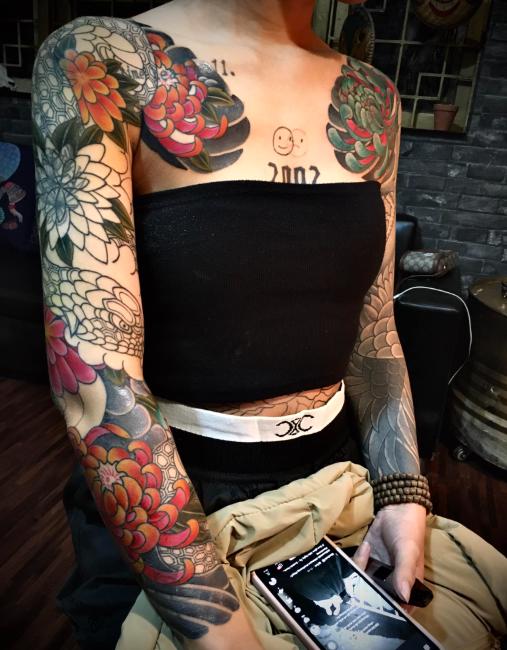 Hình xăm "chất lừ" tại Tattoo Re$pect
