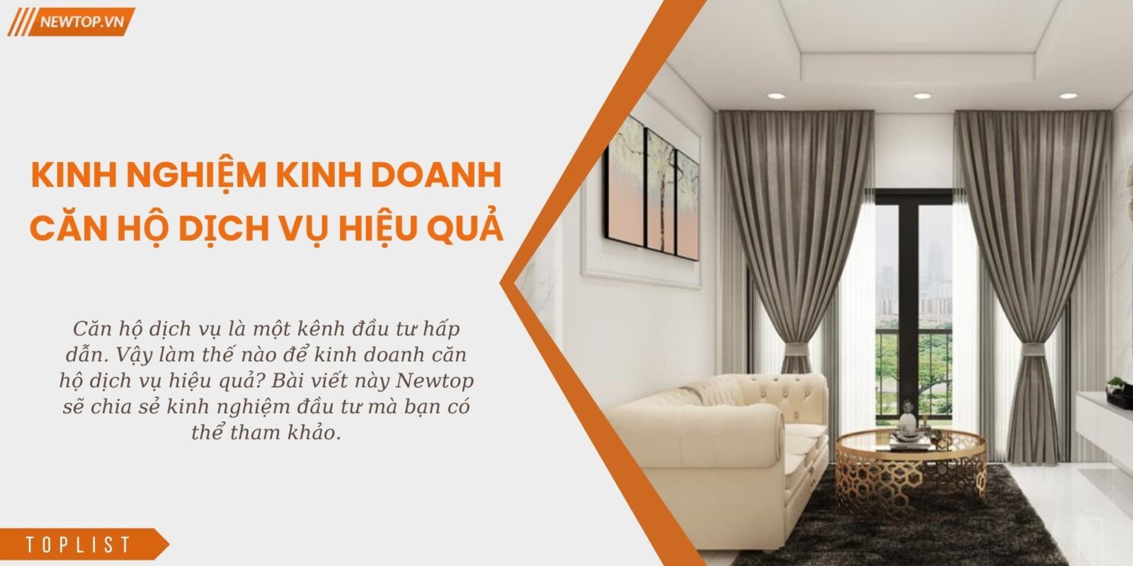 kinh nghiệm kinh doanh căn hộ dịch vụ