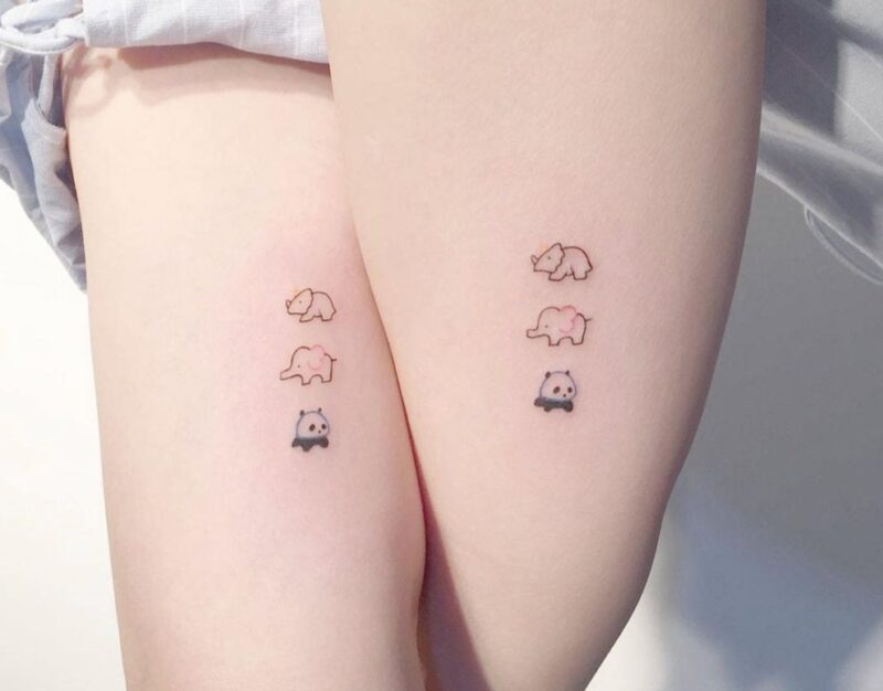 Bắp tay - Vị trí xăm hình mini đẹp