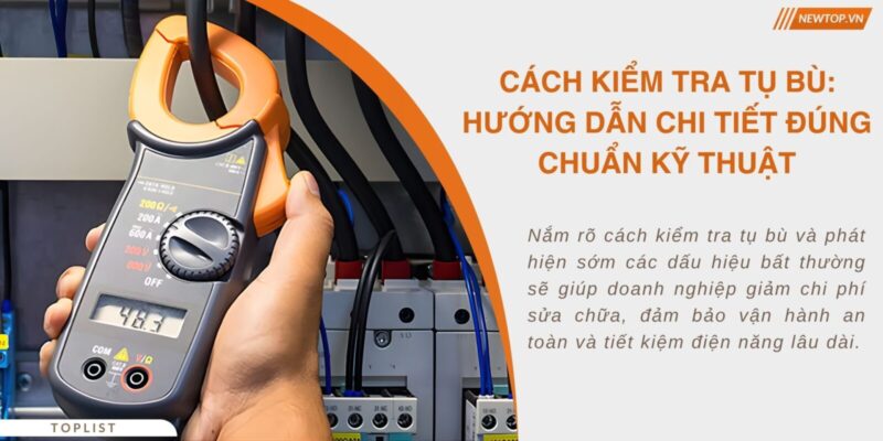 cách kiểm tra tụ bù
