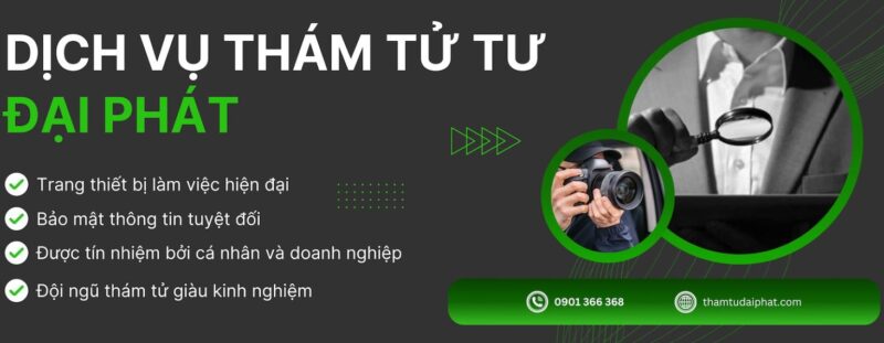 Công ty dịch vụ thám tử Đại Phát