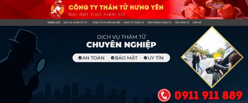 Công ty thám tử Hưng Yên