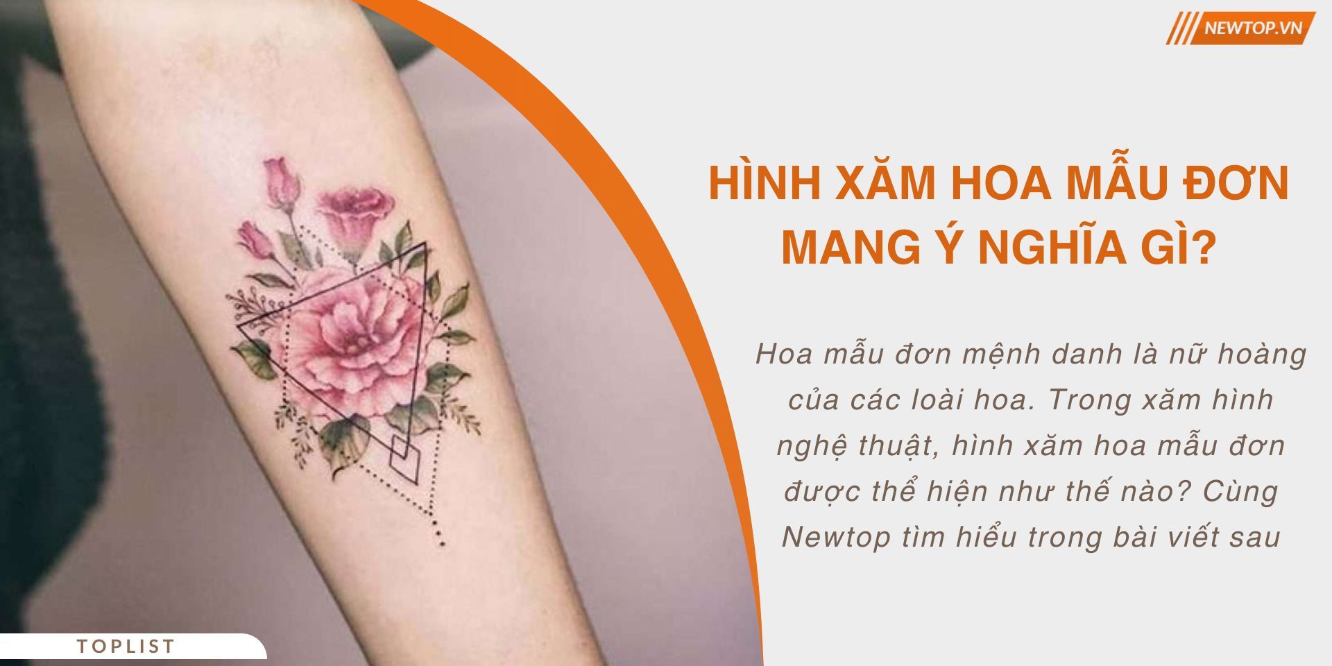 hình xăm hoa mẫu đơn