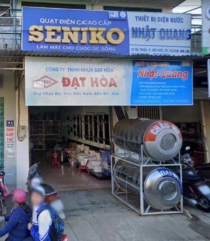 Cửa hàng điện nước Nhật Quang