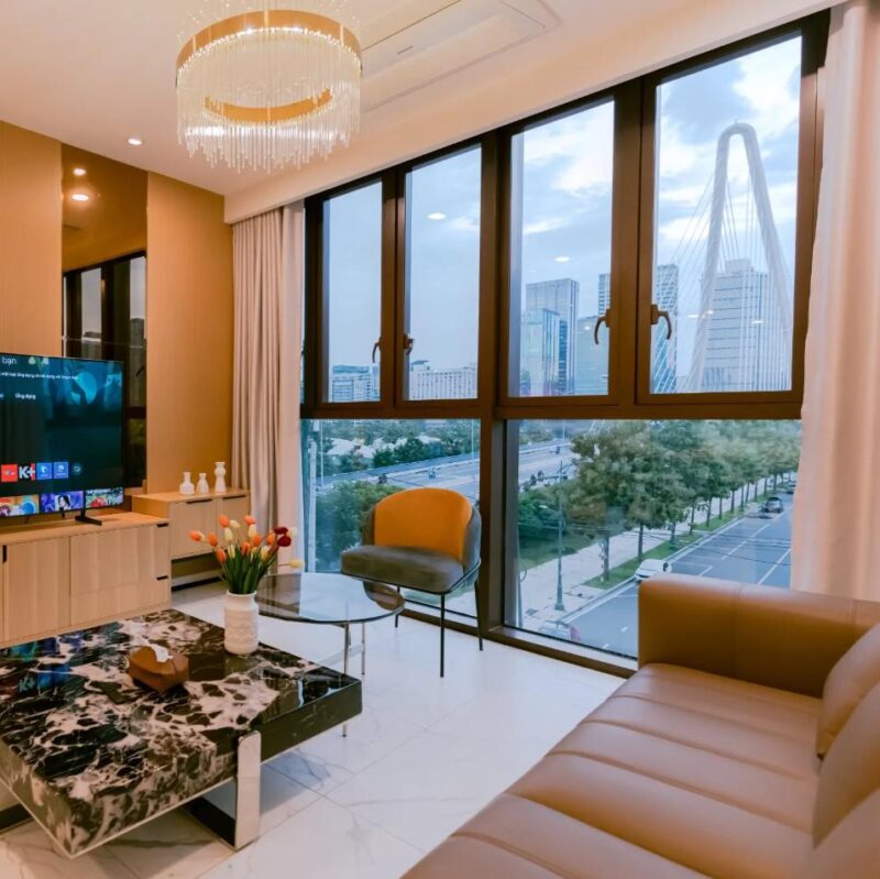 Căn hộ dịch vụ tại ChiHome được trang bị đầy đủ nội thất